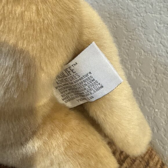 Wildlife Adventures Yellow Lab Puppy 2017 Realistic Plush Stuffed Animal Dog NWT - Picture 3 of 9